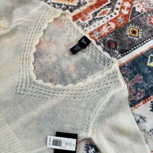 Elegant Cream Sweater